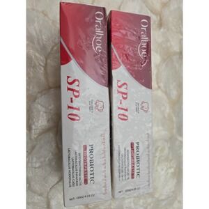 Oralhoe SP-10 Probiotic‎ Toothpaste - Dental Care, Fresh Breath, Teeth Health